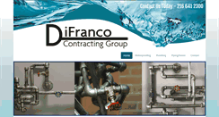 Desktop Screenshot of difrancoplumbing.com